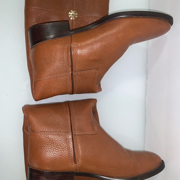 Tory Burch Brown Heeled Boots - Picture 11 of 12